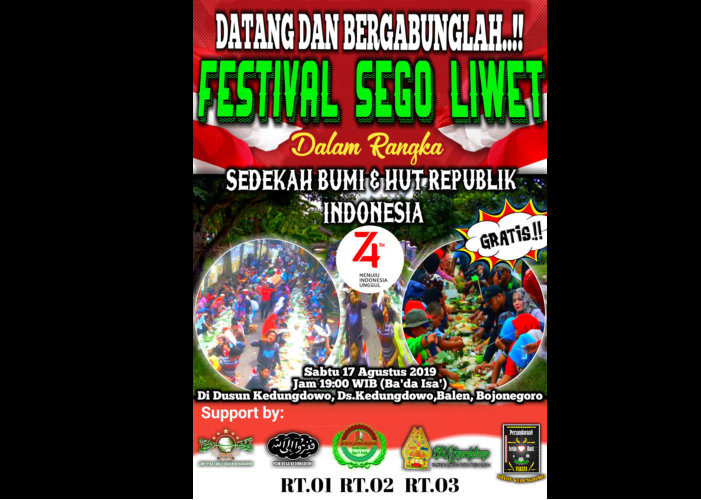 Wujud Syukur, Masyarakat Balen Akan Adakan Festival 'Sego Liwet'